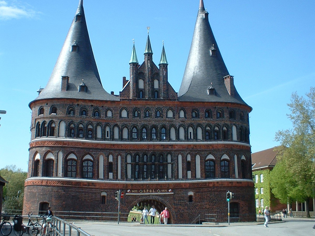 R&uuml;ckansicht vom Holstentor